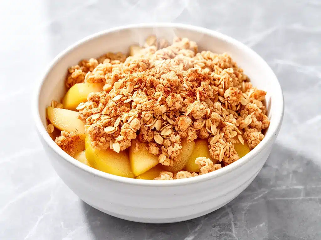 apple cinnamon crisp - featured image