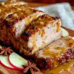 apple crockpot pork loin - featured image