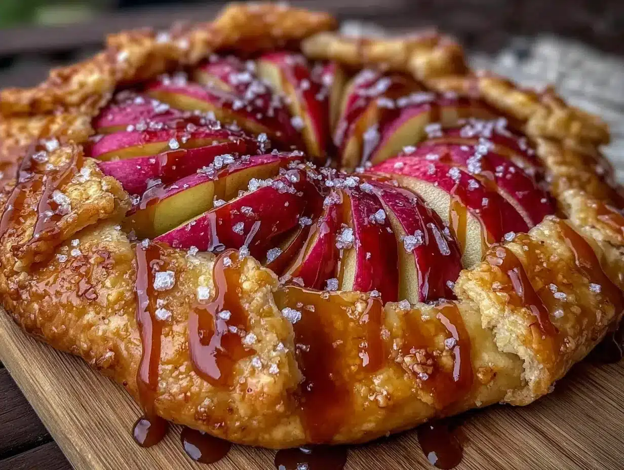 Apple Dessert Galette: 5pm Easy Weeknight Win 4 apple dessert galette preparation steps
