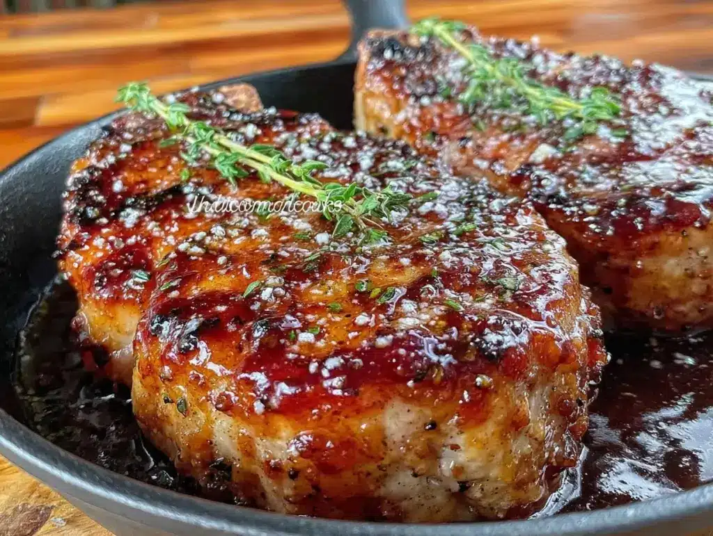 apple dinner pork chops - featured image