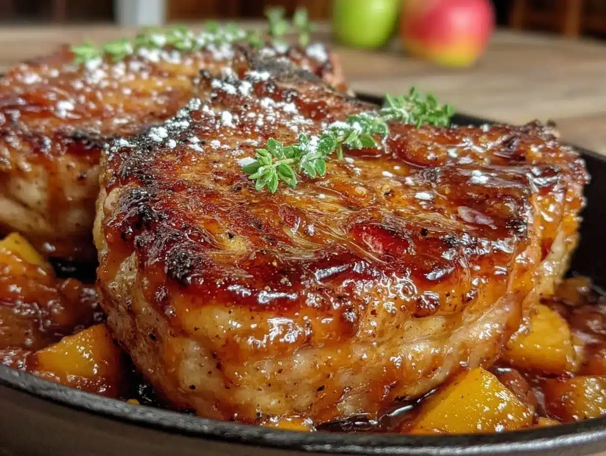 Apple Dinner Pork Chops: Easy 15-Minute Weeknight Meal 4 apple dinner pork chops preparation steps