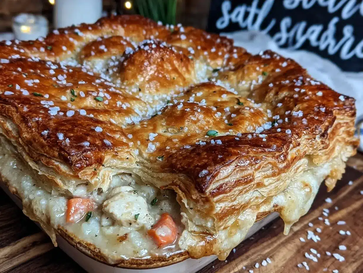 Autumn Chicken Pot Pie: Easy 5pm Dinner with Flaky Crust 4 autumn chicken pot pie preparation steps