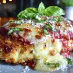 baked chicken parmesan - featured image
