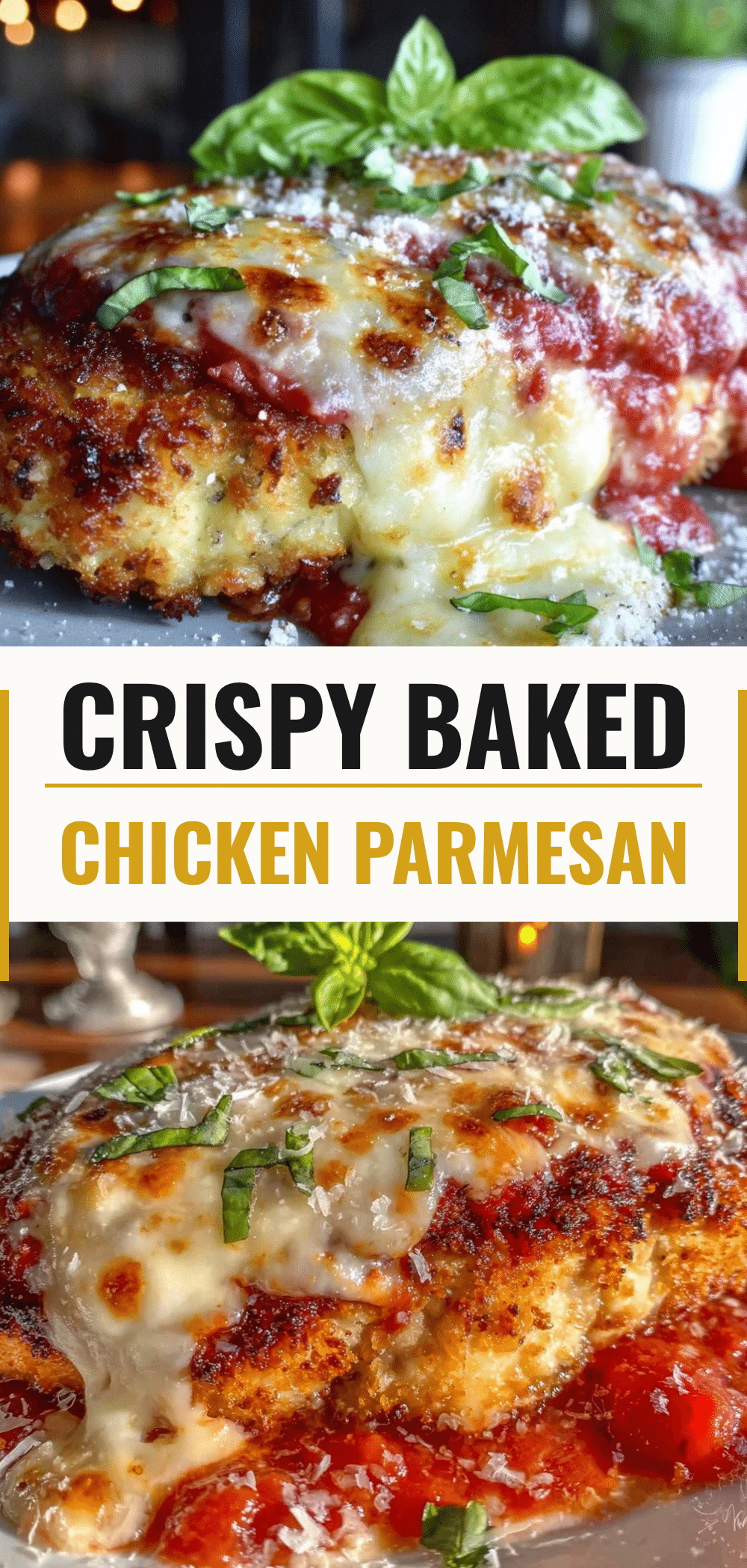 Baked Chicken Parmesan: Easy 30-Minute Crispy Panko Dinner 5 baked chicken parmesan recipe