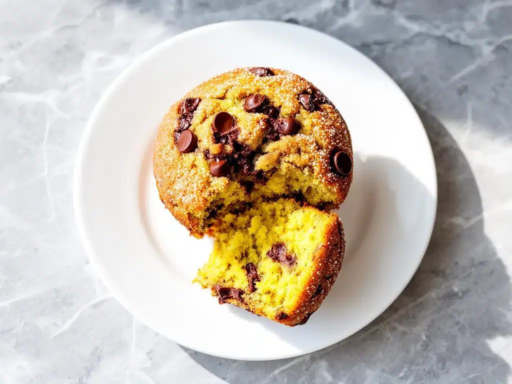 Bakery-Style Chocolate Chip Banana Muffins: 3-Ingredient Easy Recipe 4 Bakery-Style Chocolate Chip Banana Muffins preparation steps