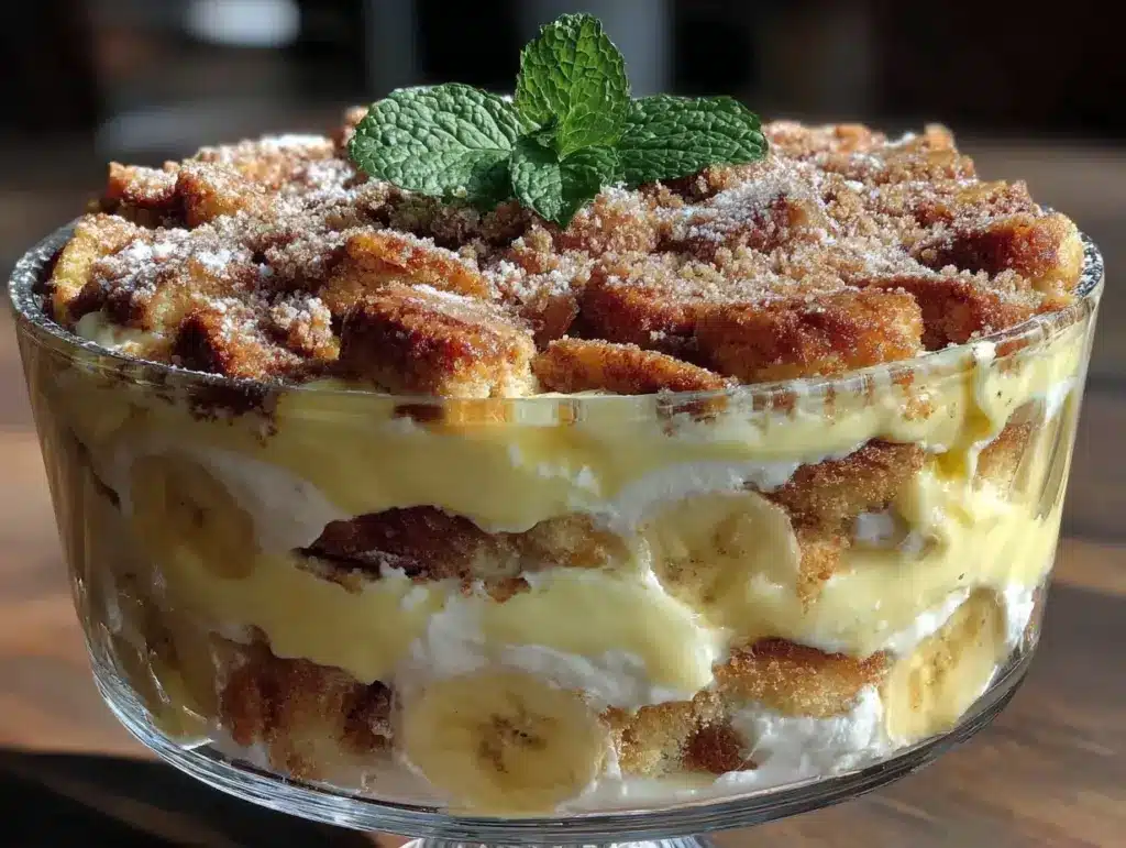 banana pudding trifle - featured image