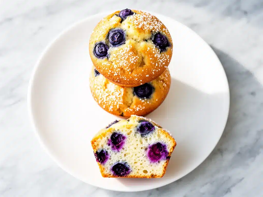 Back-to-School Blueberry Yogurt Breakfast Muffins: Easy 4 blueberry yogurt breakfast muffins preparation steps