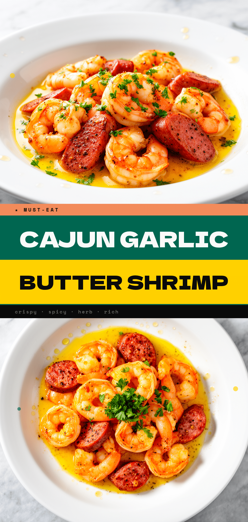 Cajun Garlic Butter Shrimp and Sausage: Easy 15-Min Dinner 5 Cajun garlic butter shrimp and sausage recipe