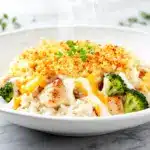 Cheesy Chicken Broccoli Rice Casserole - featured image