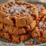 chewy peanut butter cookies - featured image