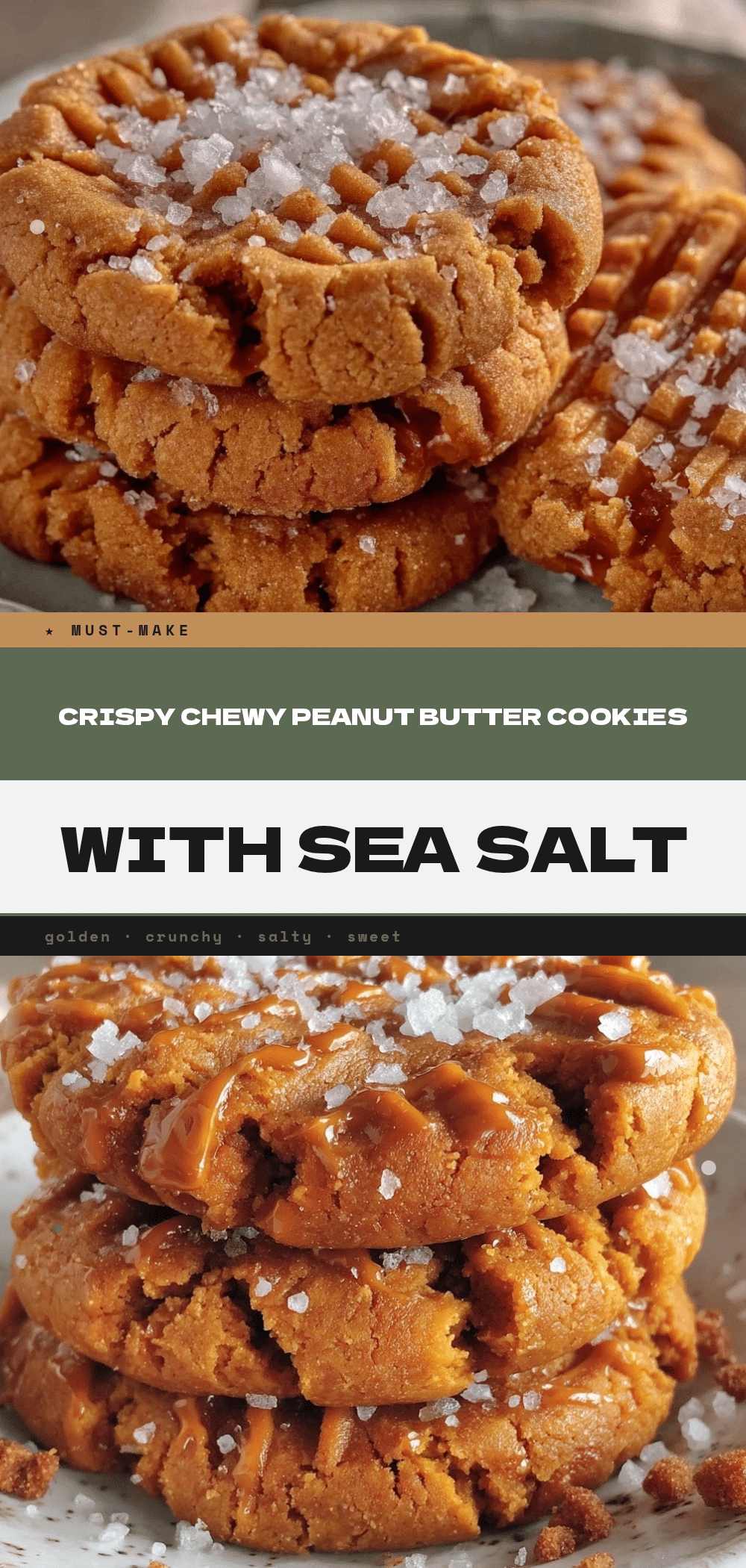 Chewy Peanut Butter Cookies: Best 5pm Sea Salt Treat 5 chewy peanut butter cookies recipe