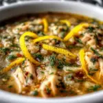 chicken and rice soup - featured image