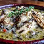 chicken and wild rice soup - featured image