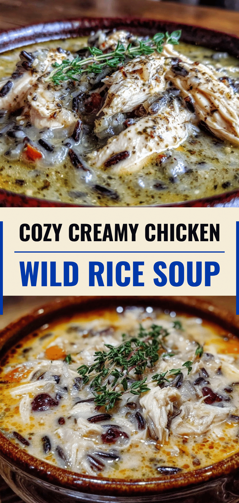 Cozy Chicken & Wild Rice Soup: Easy 1-Pot 5pm Dinner 5 chicken and wild rice soup recipe