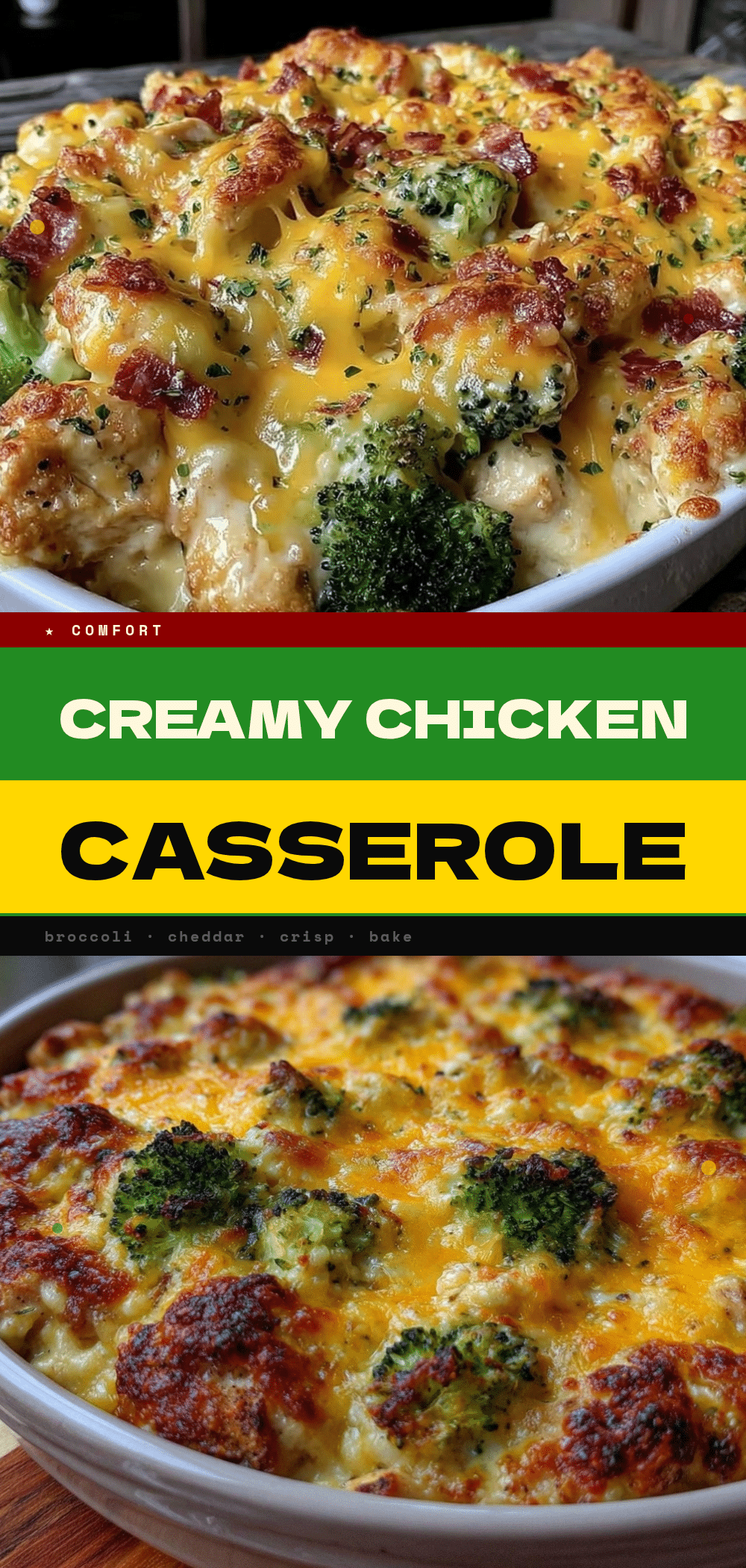 Chicken Broccoli Cheddar Casserole: 5-Ingredient One-Pan Easy Meal 5 chicken broccoli cheddar casserole recipe