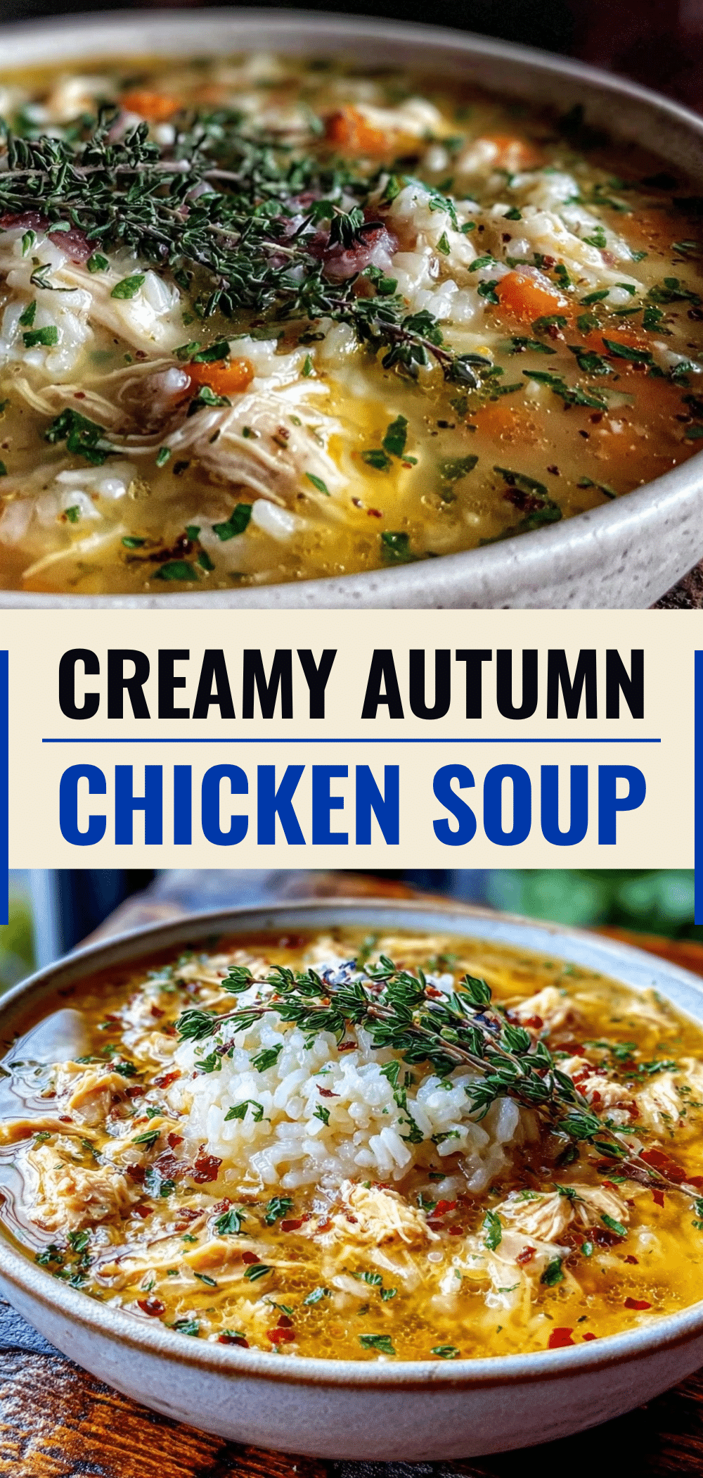Cozy Autumn Chicken and Rice Soup: 15min Weeknight Dinner 5 cozy autumn chicken and rice soup recipe