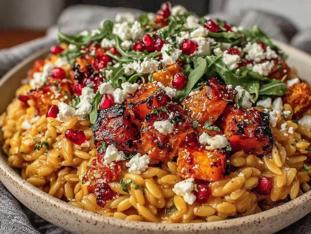 Cozy Fall Orzo Salad: Easy Weeknight Dinner 4 cozy fall orzo salad preparation steps