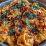 cozy pumpkin pasta - featured image