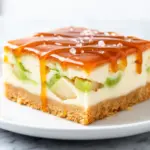 Creamy Caramel Apple Cheesecake Bars - featured image