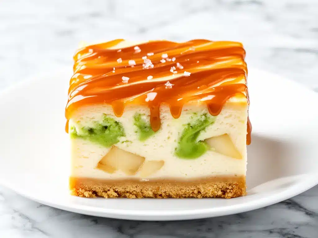 Creamy Caramel Apple Cheesecake Bars: Easy Fall Dessert 4 Creamy Caramel Apple Cheesecake Bars preparation steps
