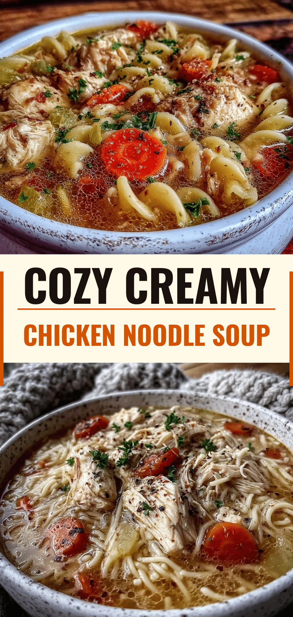 Creamy Chicken Noodle Soup: 1-Pot 30-Minute Weeknight Meal 5 creamy chicken noodle soup recipe