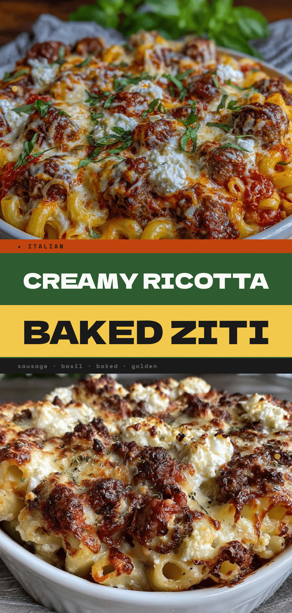 Creamy Ricotta Baked Ziti: Easy 15-Minute Weeknight Meal 5 creamy ricotta baked ziti recipe