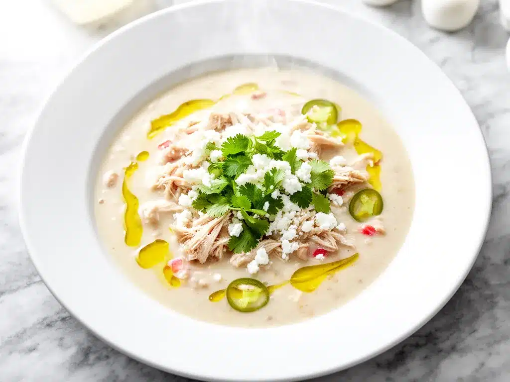Creamy White Chicken Chili: Best Easy Weeknight Meal 4 creamy white chicken chili preparation steps