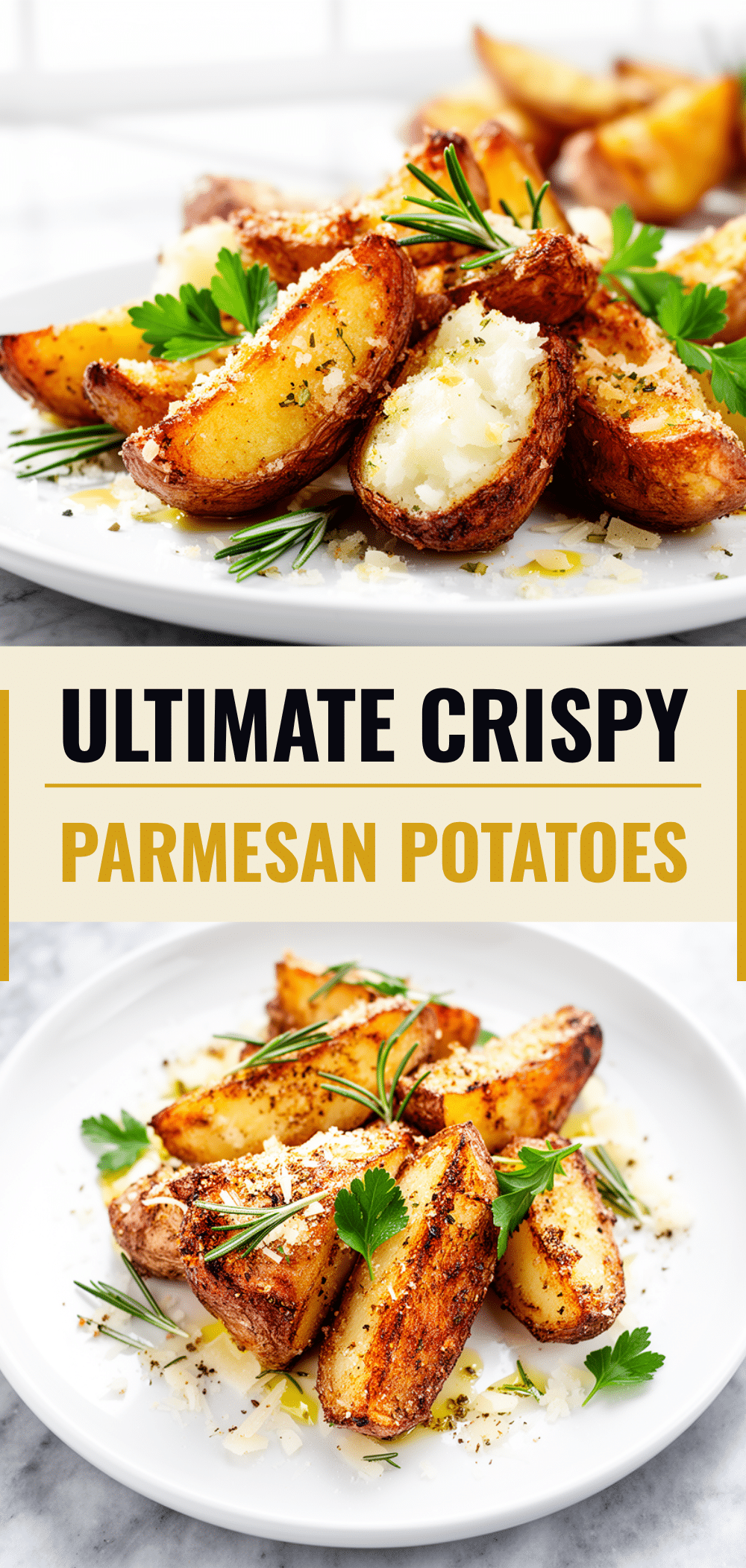 Crispy Parmesan Roasted Potatoes: 15-Min Easy Weeknight Side 5 Crispy Parmesan Roasted Potatoes recipe