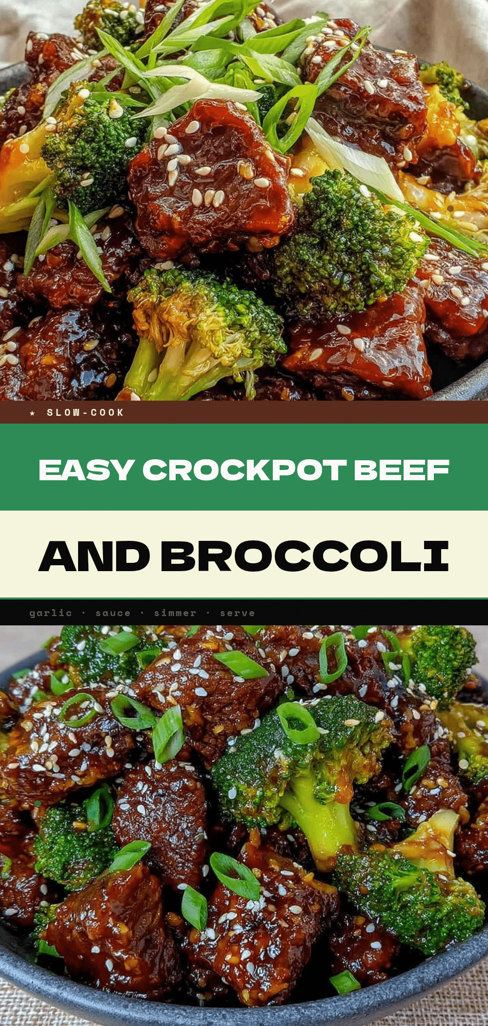 Crockpot Beef and Broccoli: Easy 5pm Weeknight Dinner 5 crockpot beef and broccoli recipe