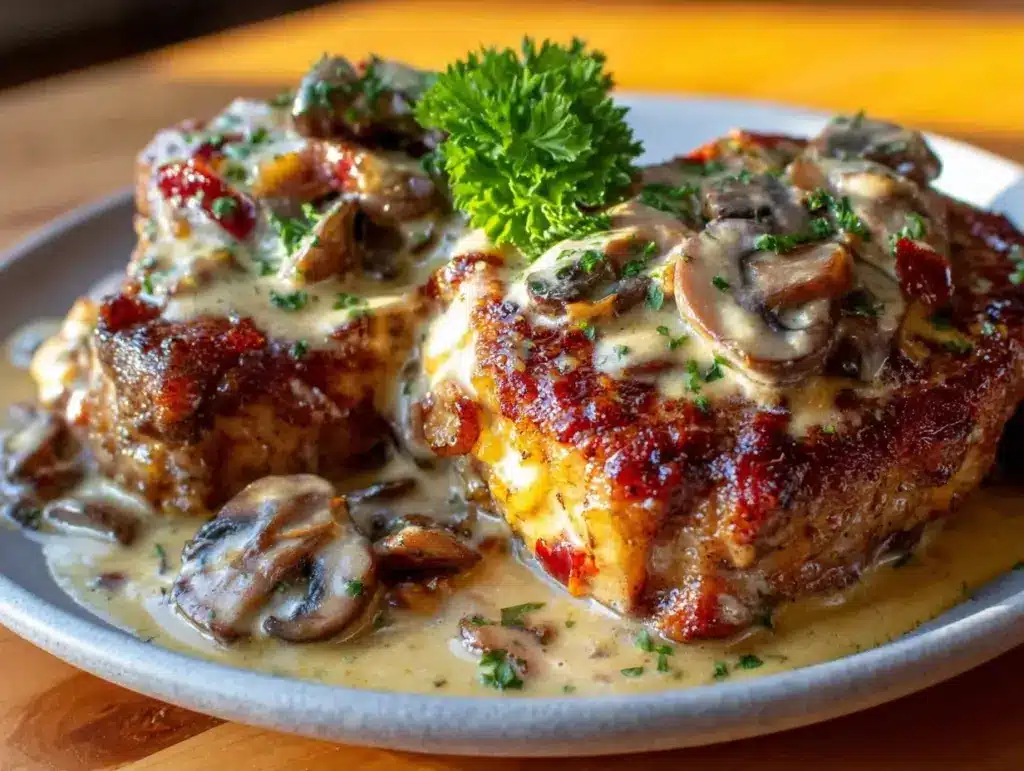 crockpot pork chops - featured image