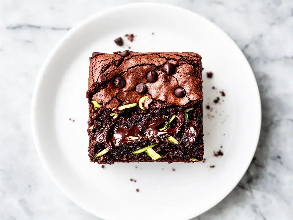 Super-Fudgy Double Chocolate Zucchini Brownies: Best Easy Recipe 4 double chocolate zucchini brownies preparation steps