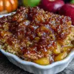 easy apple crisp - featured image