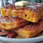 fall breakfast pumpkin pancakes - featured image