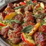 Fall Chicken and Apple Sausage Skillet - featured image