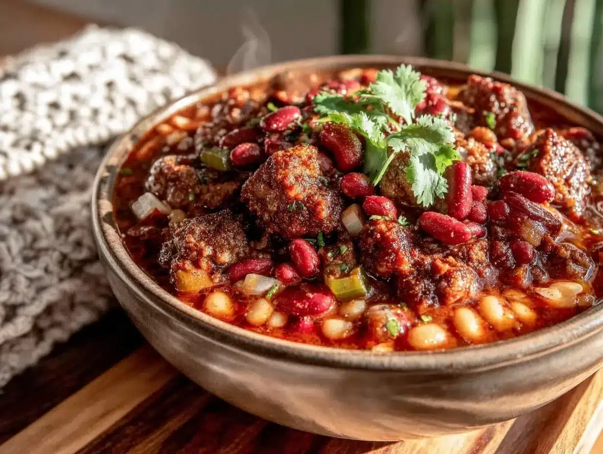 Fall Crockpot Chili: Easy 5pm Dinner Win 4 fall crockpot chili preparation steps