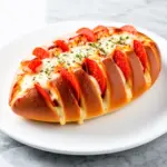 Football Party Pepperoni Pizza Pull-Apart Bread - featured image