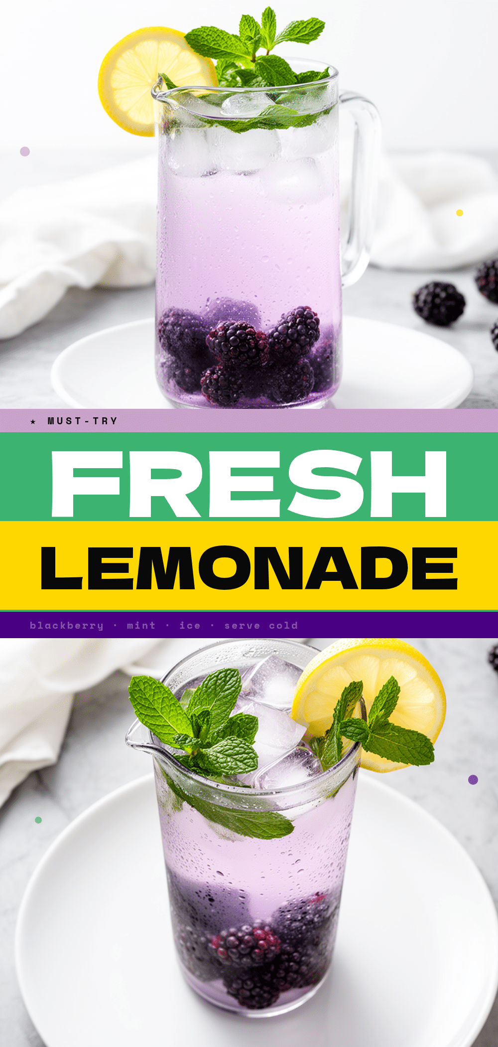Fresh Blackberry Mint Lemonade: 5-Min Easy Summer Drink 5 fresh blackberry mint lemonade recipe