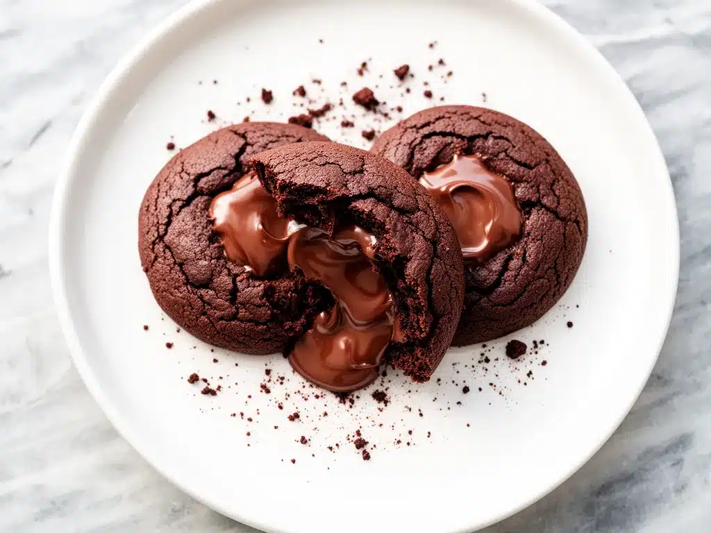 Fudgy Nutella-Stuffed Cookies: Easy & Perfect 4 Fudgy Nutella-Stuffed Cookies preparation steps