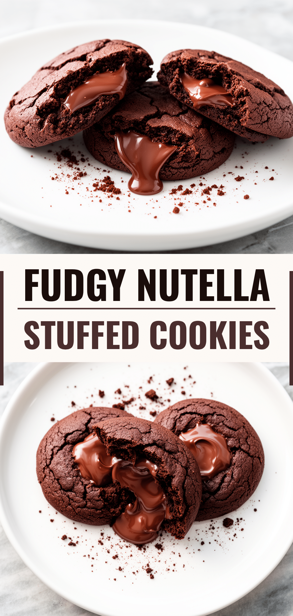 Fudgy Nutella-Stuffed Cookies: Easy & Perfect 5 Fudgy Nutella-Stuffed Cookies recipe