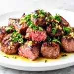 Garlic Butter Beef Tenderloin Bites - featured image