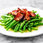 Garlic Butter Green Beans with Bacon - featured image