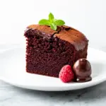 gluten-free flourless fudgy chocolate cake - featured image