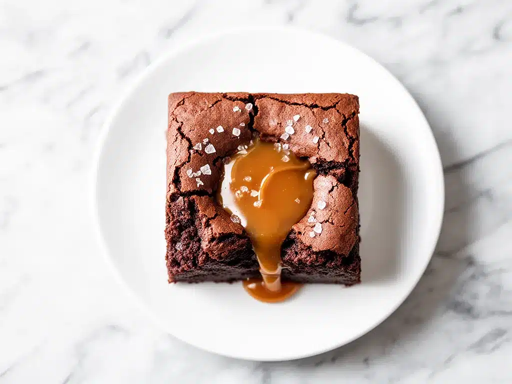 Gooey Salted Caramel Brownies: Best Easy Dessert 4 gooey salted caramel brownies preparation steps