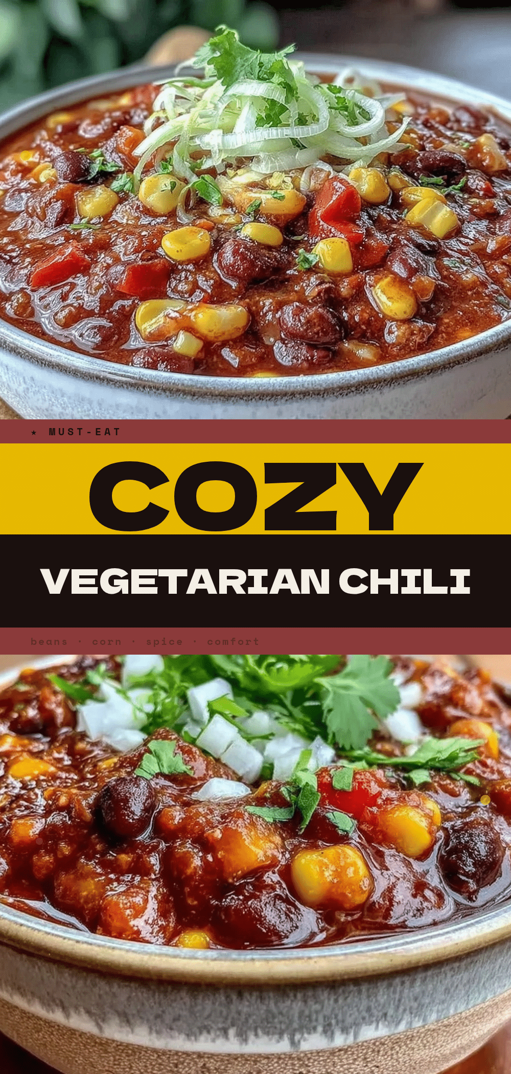Healthy Vegetarian Chili: Easy 1-Pan Weeknight Dinner 5 healthy vegetarian chili recipe