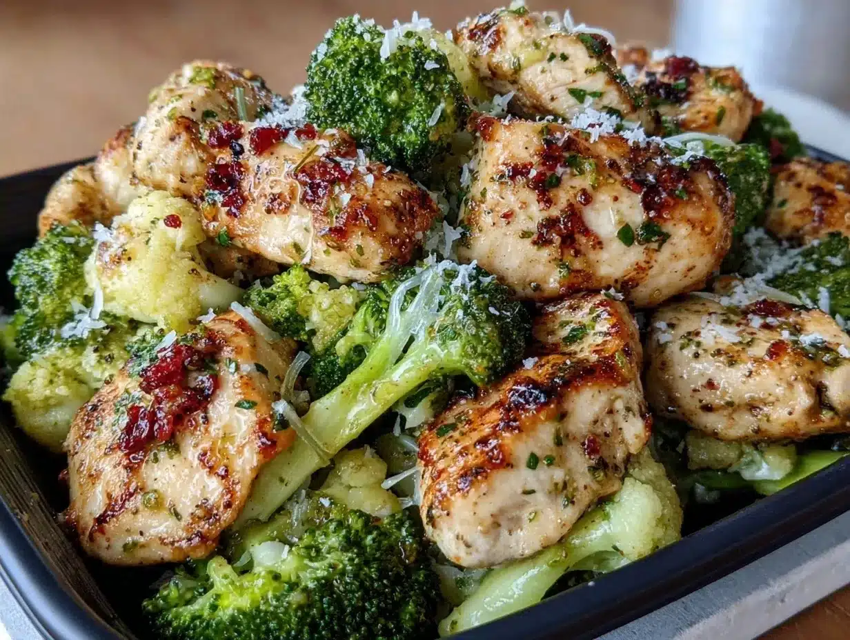 High Protein Chicken and Broccoli Bowl: Easy Weeknight Dinner 4 high protein chicken and broccoli bowl preparation steps