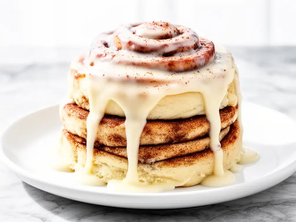 Homemade Cinnamon Roll Cake - featured image