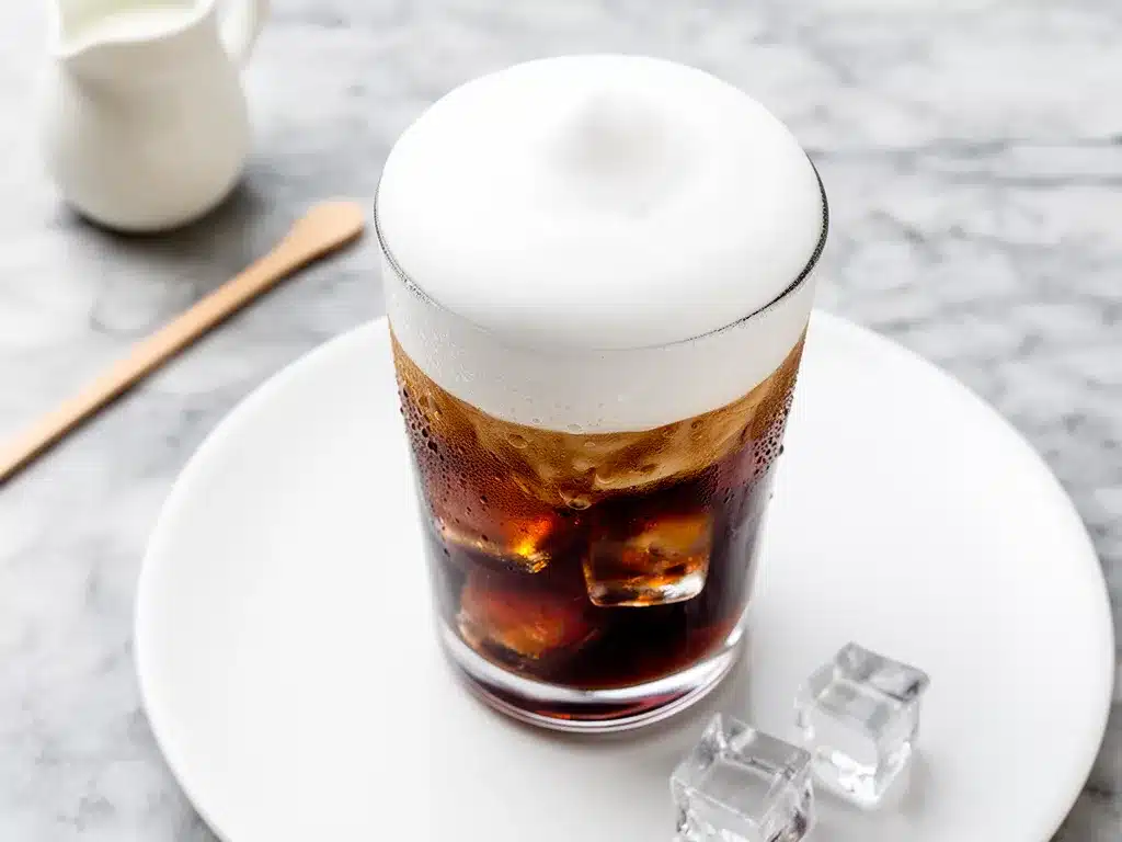 Homemade Cold Foam Iced Coffee: 5-Step Easy Pinterest Recipe 4 Homemade Cold Foam Iced Coffee preparation steps
