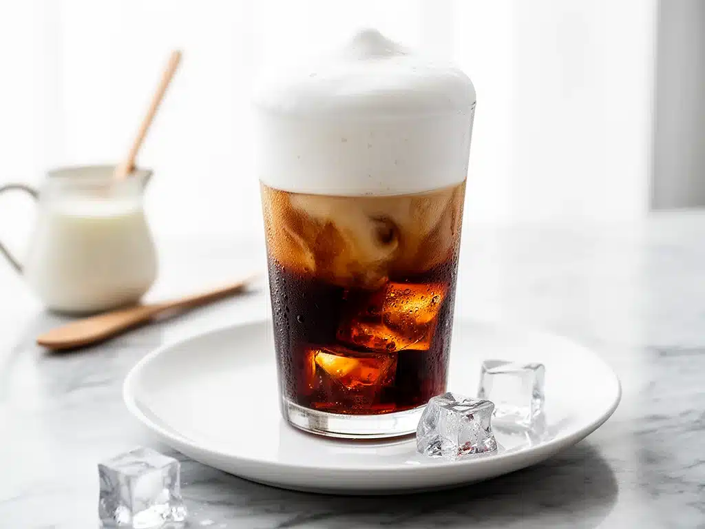 Homemade Cold Foam Iced Coffee - featured image