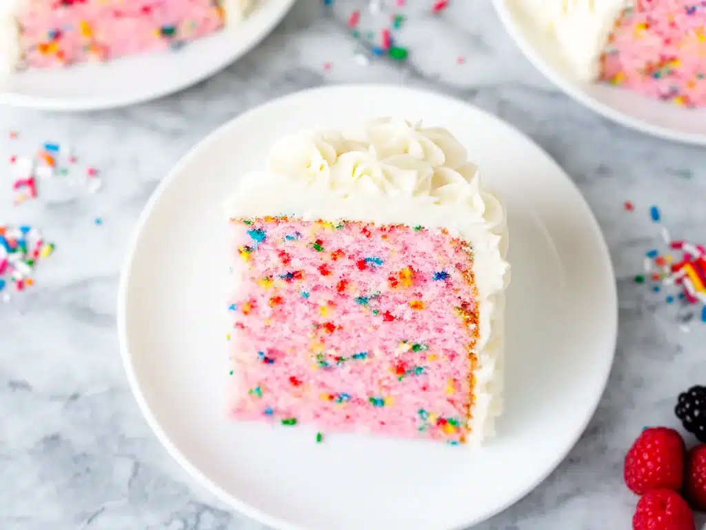Homemade Funfetti Cake: Best 5-Ingredient Easy Dessert 4 homemade funfetti cake preparation steps
