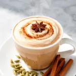 homemade vanilla chai latte - featured image